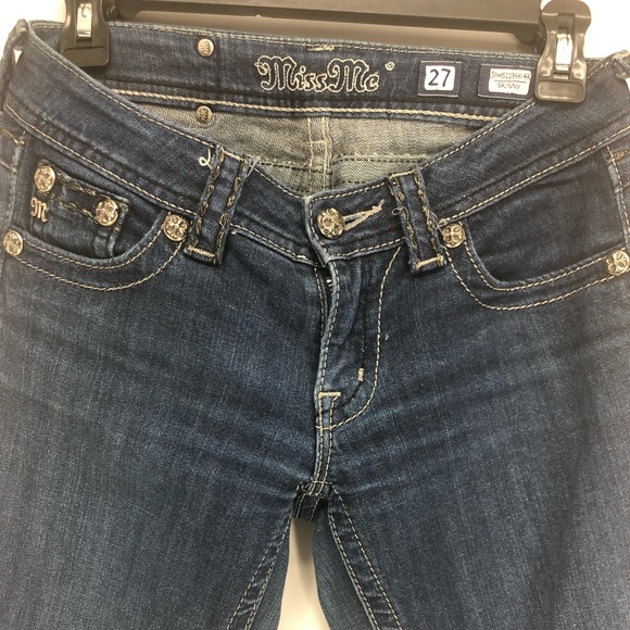 ✨Miss Me Bling Embellished Pockets Skinny Jeans - Picture 7 of 13